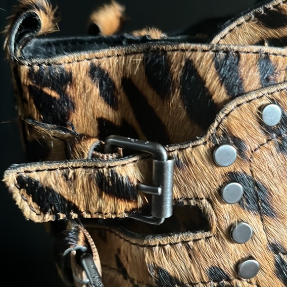 Leopard SAM EDELMAN ANKLE BOOTS‼️ - Picture 6 of 7